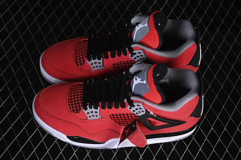 All categories Air Jordan Jordan series basketball shoes Air Jordan 4 W version Air Jordan 4 "Toro" AJ4 Joe 4 Big Red Bull replica basketball shoes FQ8138-600
